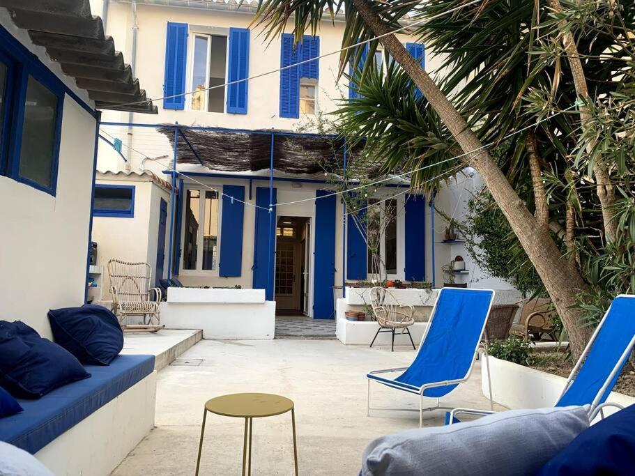 Villa En Bord De Mer A Malmousque Marseille Exteriér fotografie